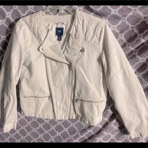 Light Pink Moto Jacket